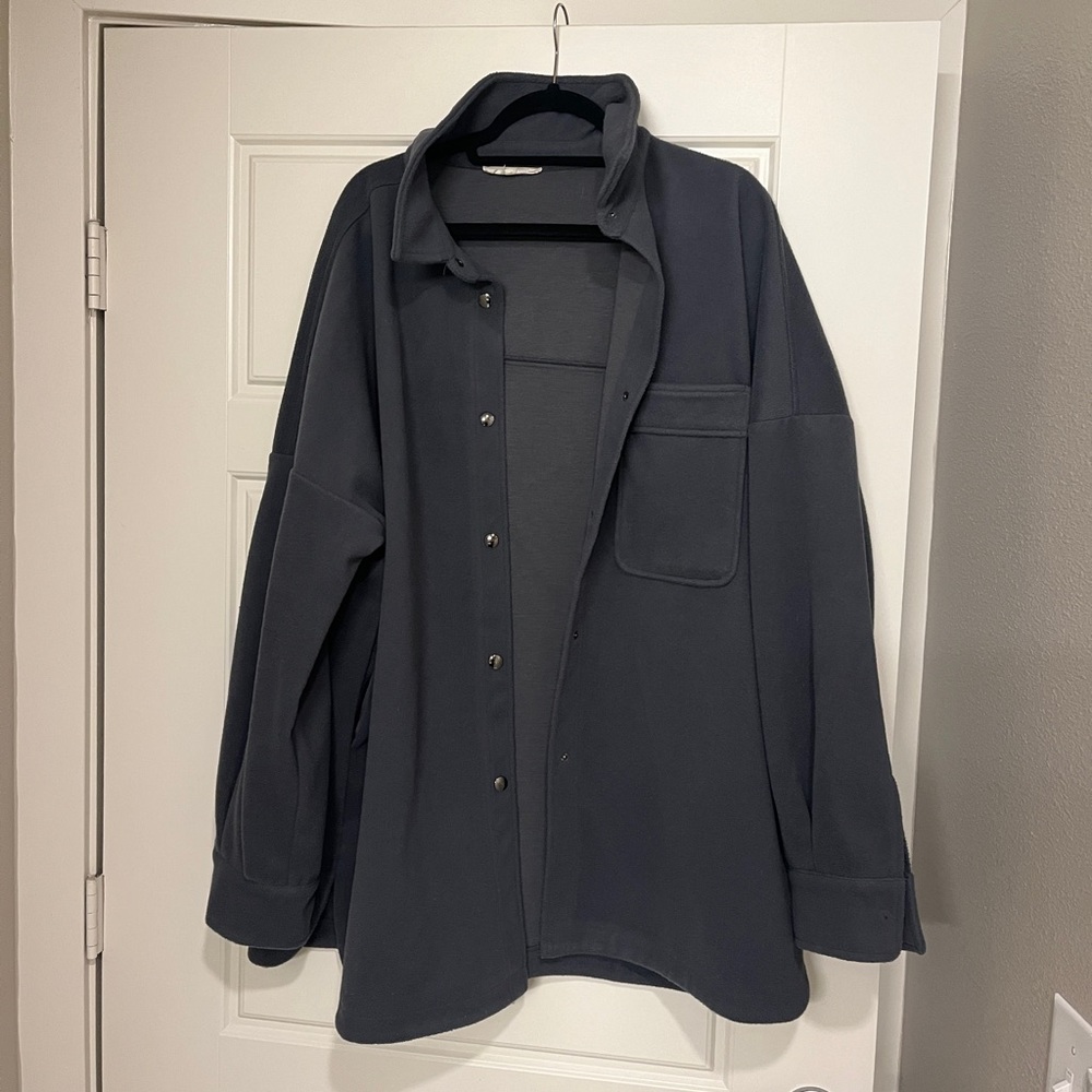 The foxy kind shacket flannel